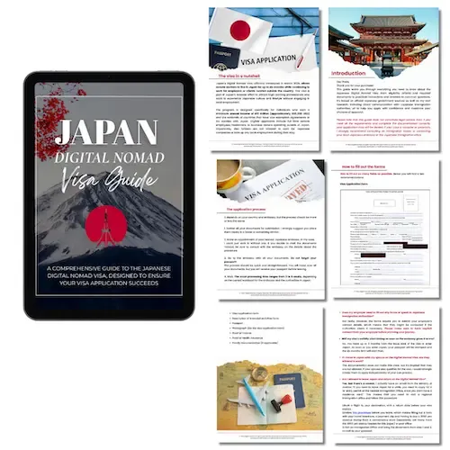 Japan Digital Nomad Guide Cover