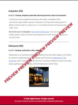 Tokyo Digital Nomad Guide Preview 1