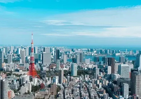 Tokyo Skyline with Tokyo Tower