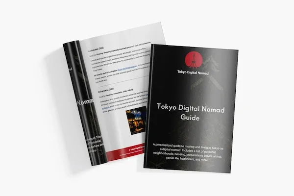Tokyo Digital Nomad Guide Cover